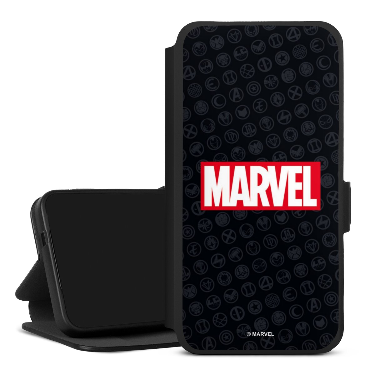 Marvel Logo Zwart Rood