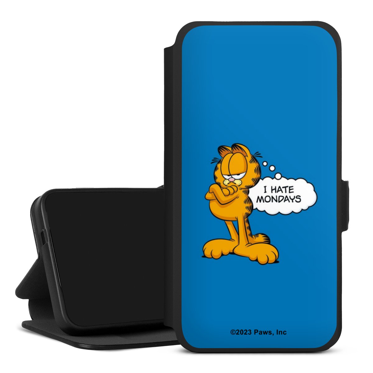 Garfield Ik haat maandagen blauw