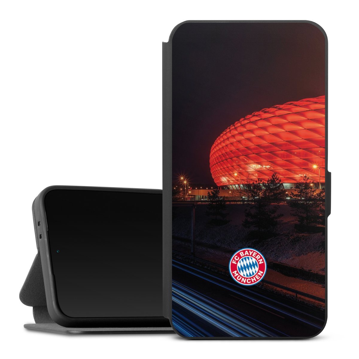 Allianz Arena bei Nacht FCB