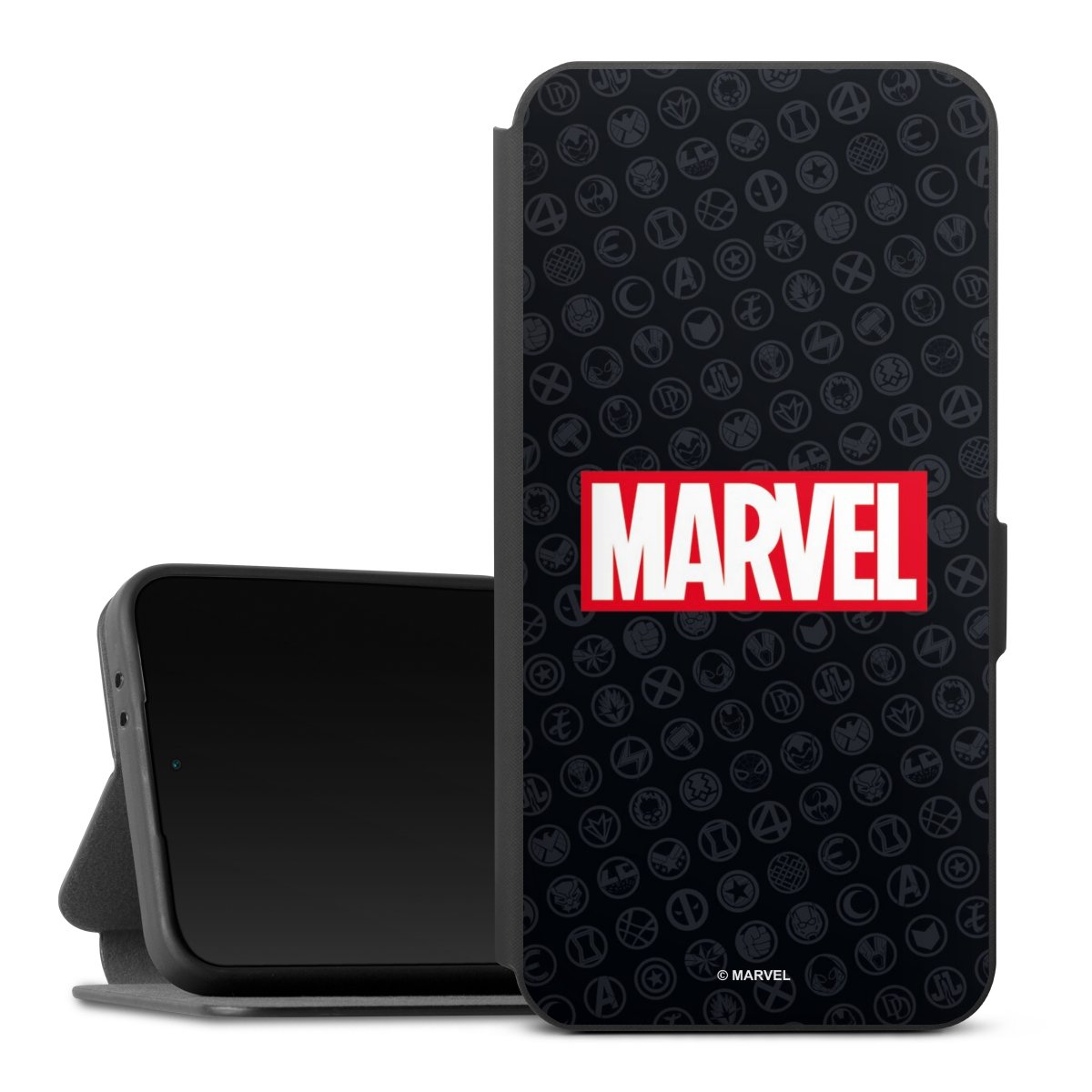 Marvel Logo Zwart Rood