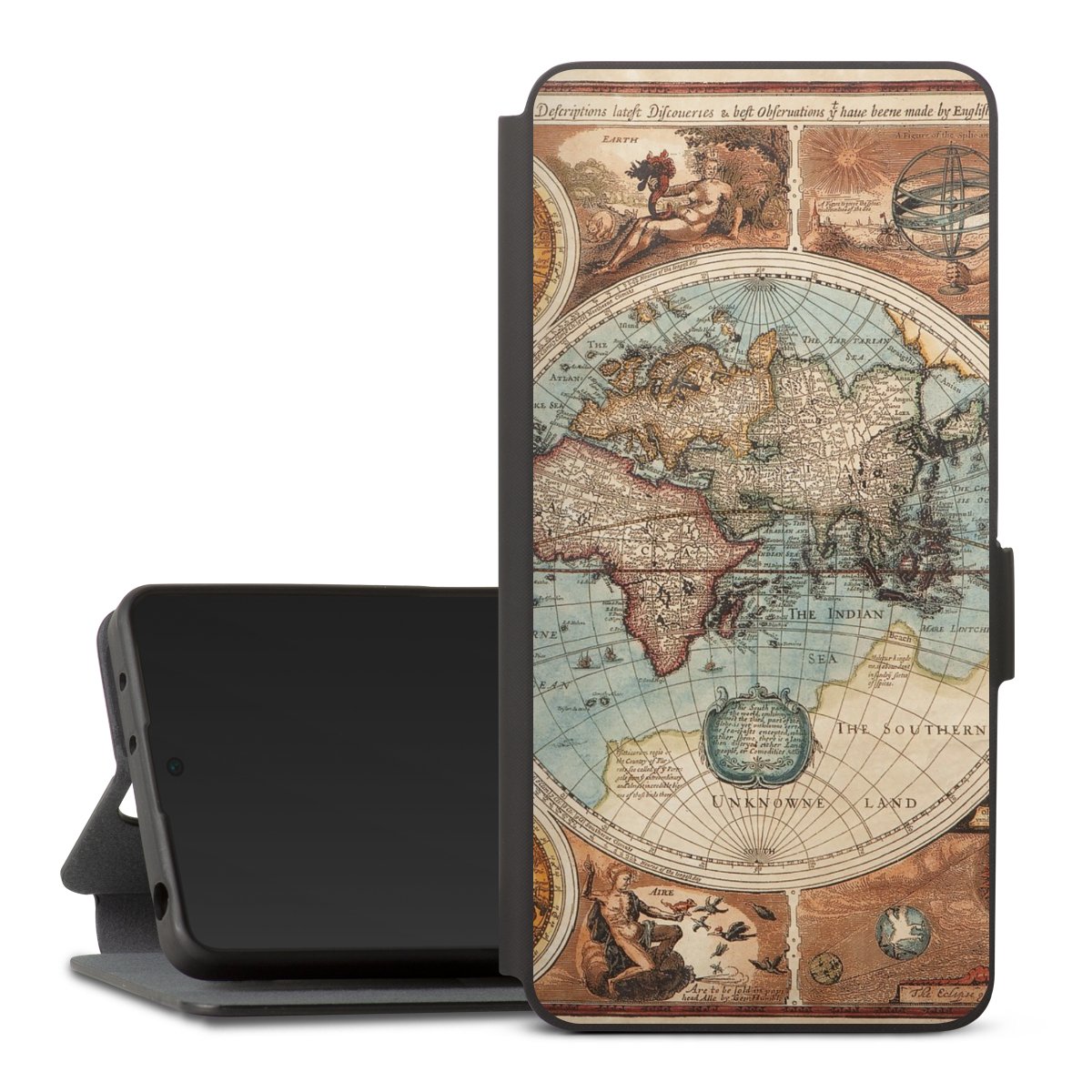 Mappa del mondo vintage