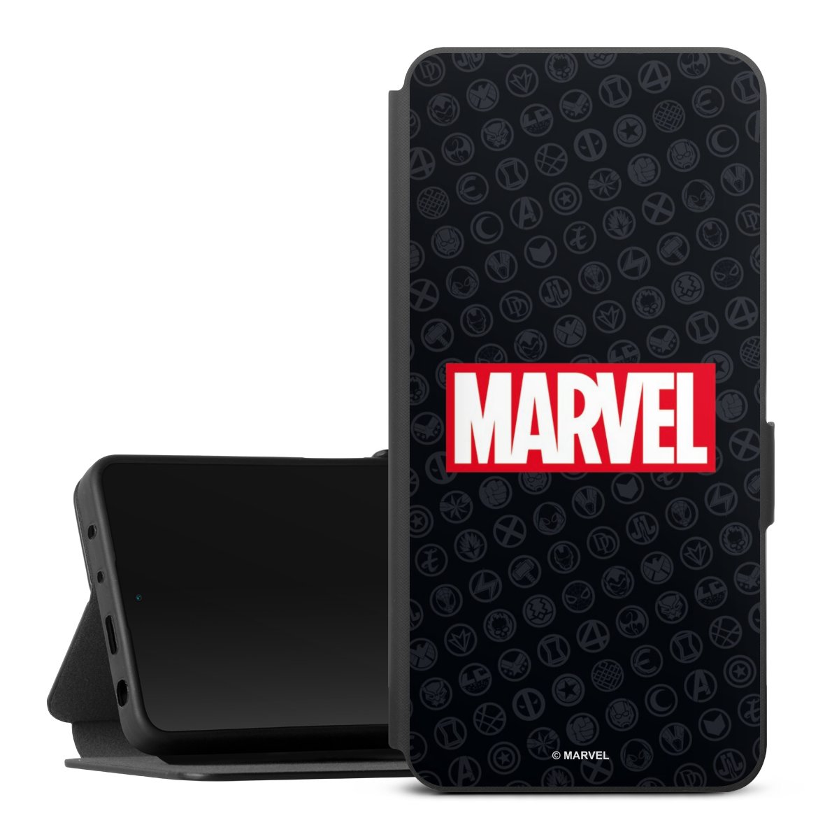 Marvel Logo Zwart Rood