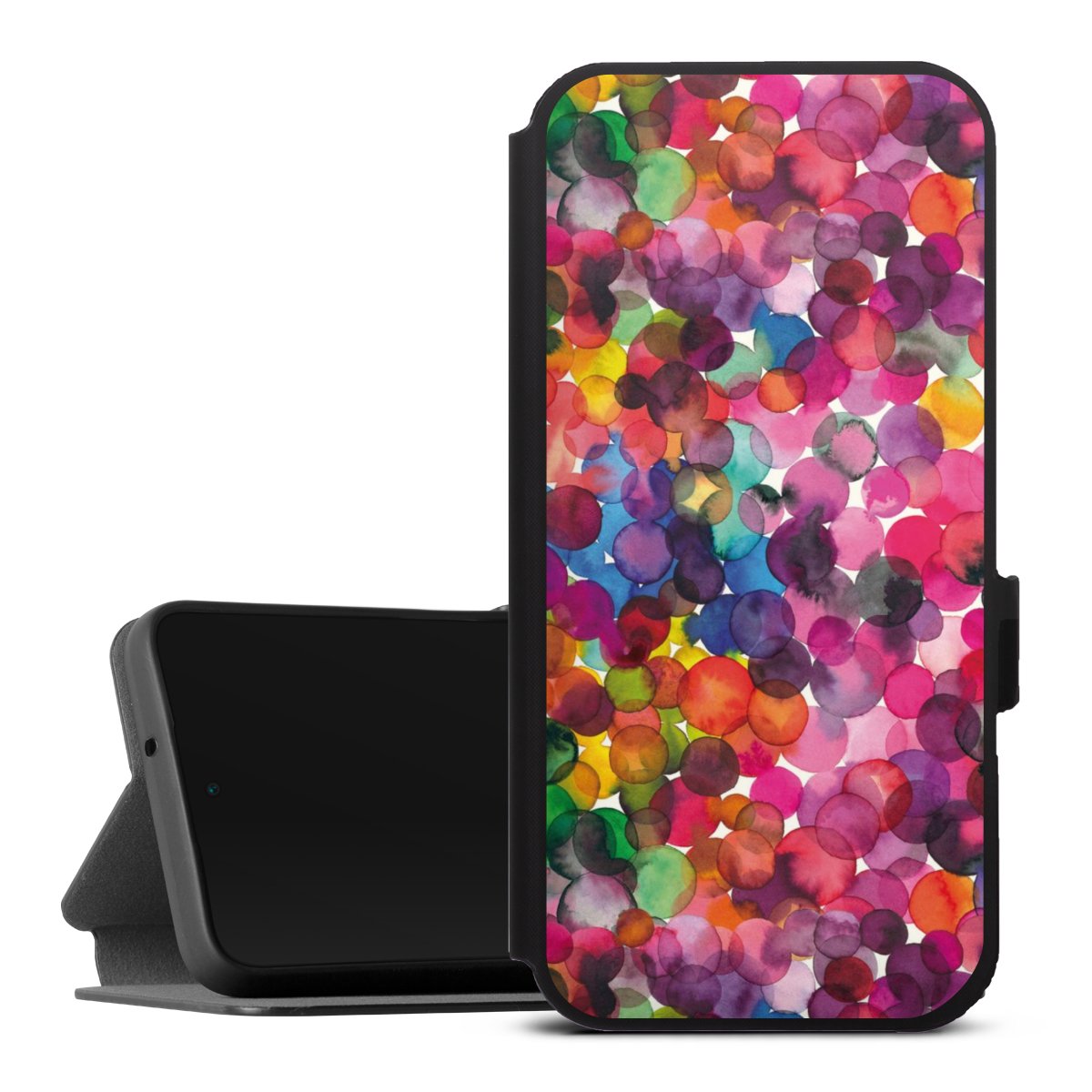 Punti acquerello sovrapposti