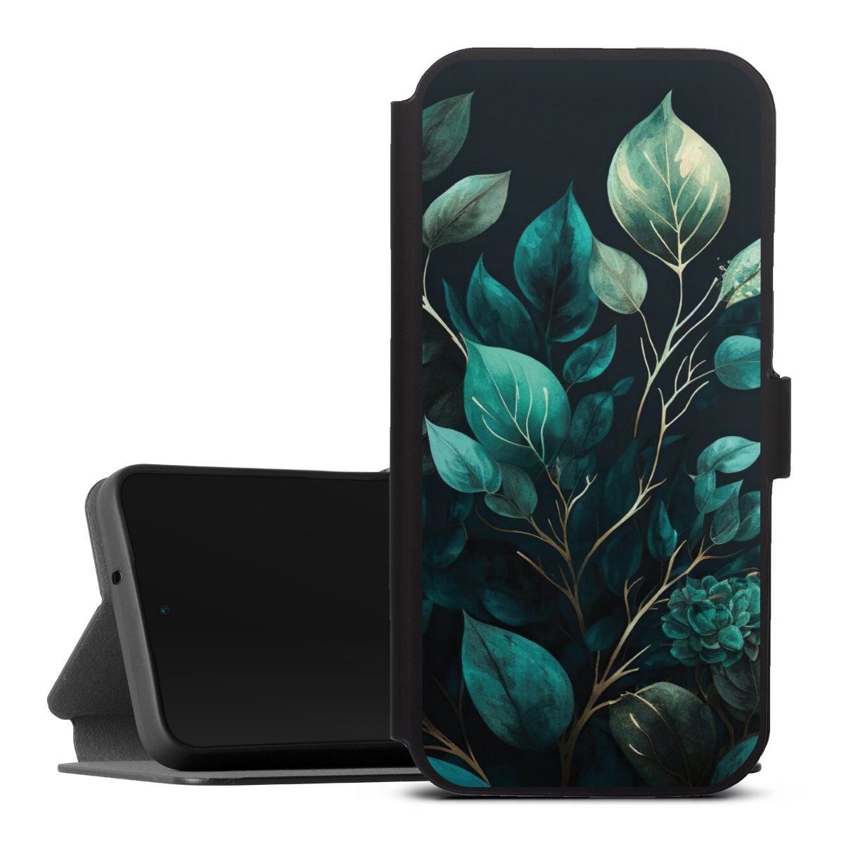 Eukalyptus dunkler Hintergrund