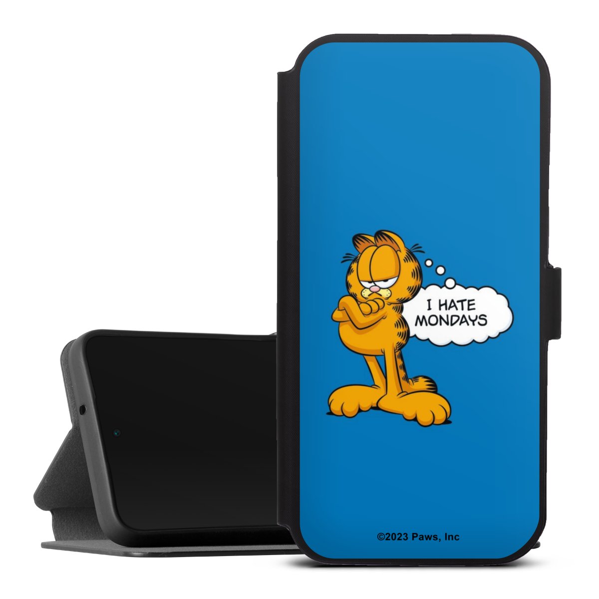 Garfield Ik haat maandagen blauw