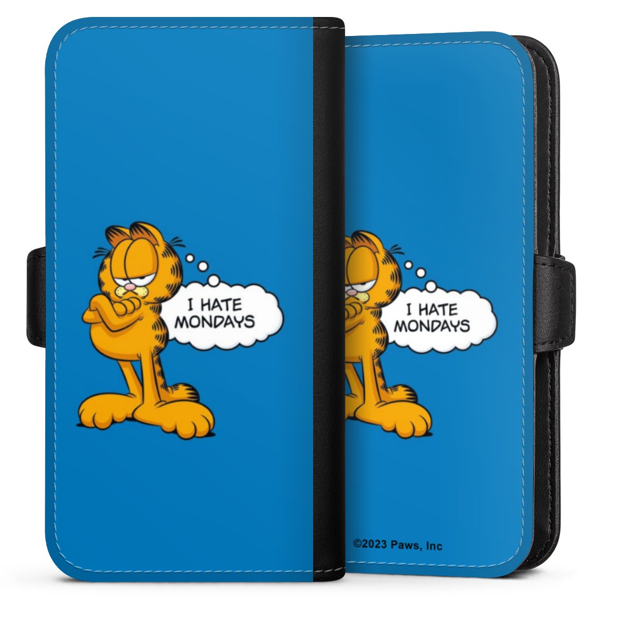 Garfield Ik haat maandagen blauw