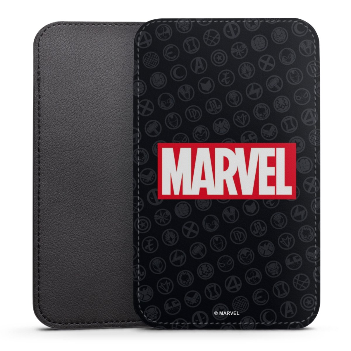 Marvel Logo Black Red 