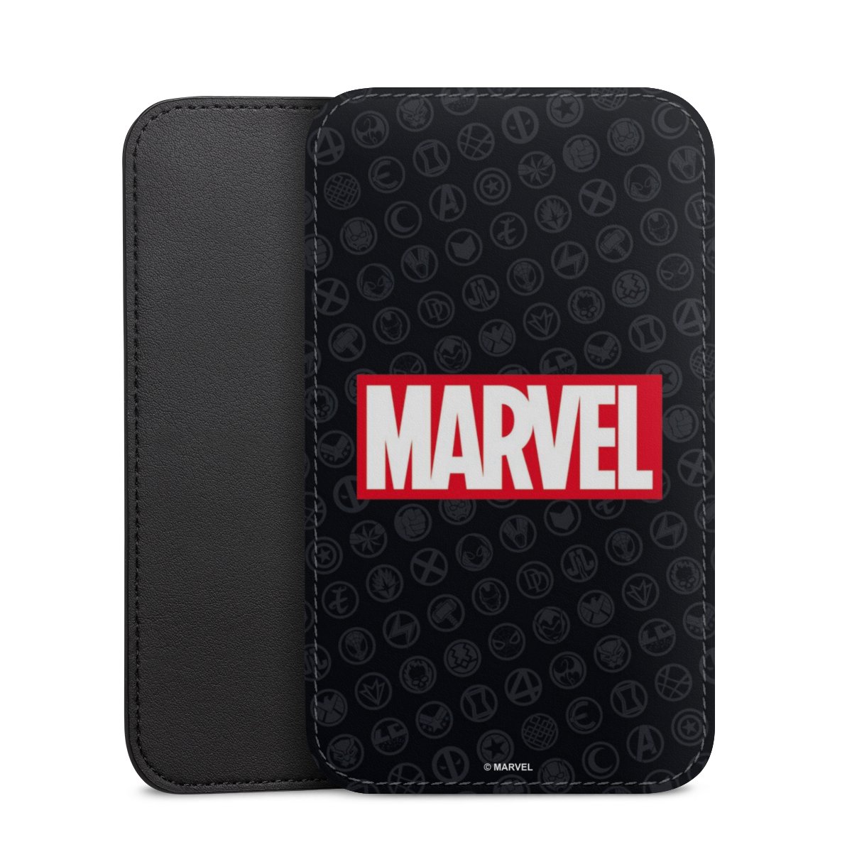 Marvel Logo Black Red 