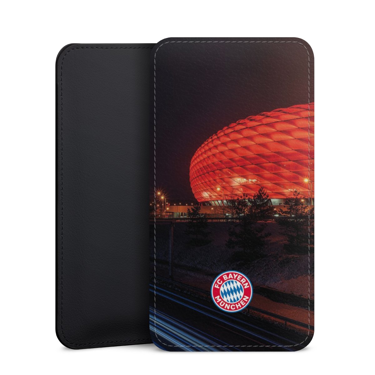 Allianz Arena bei Nacht FCB