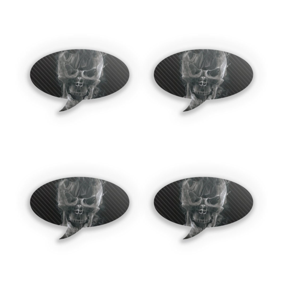 Crâne Fumée Carbone