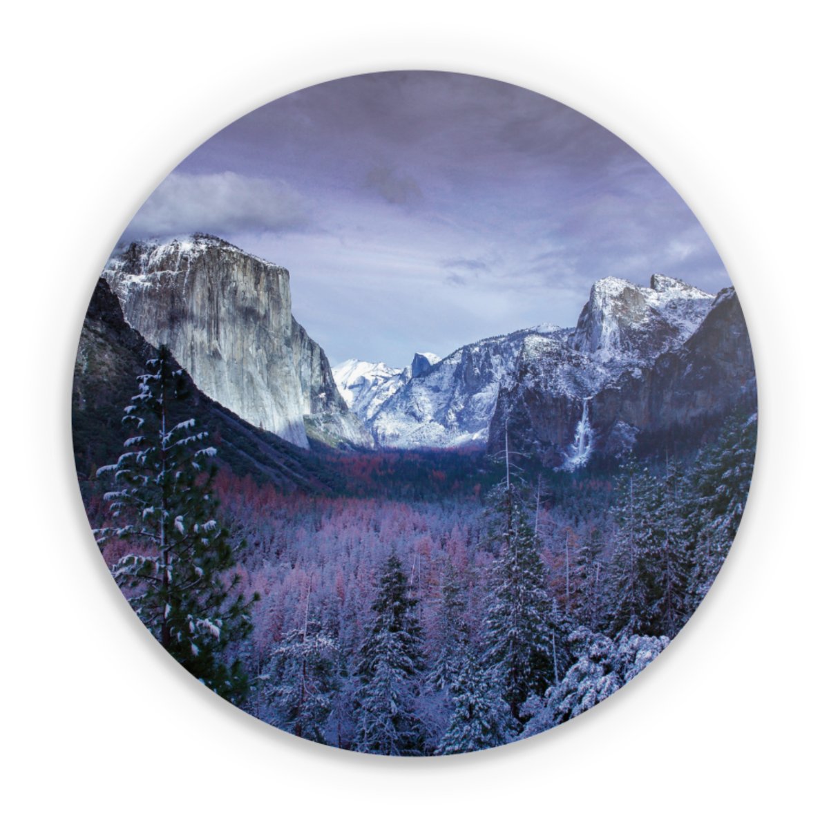 paysage enneigé