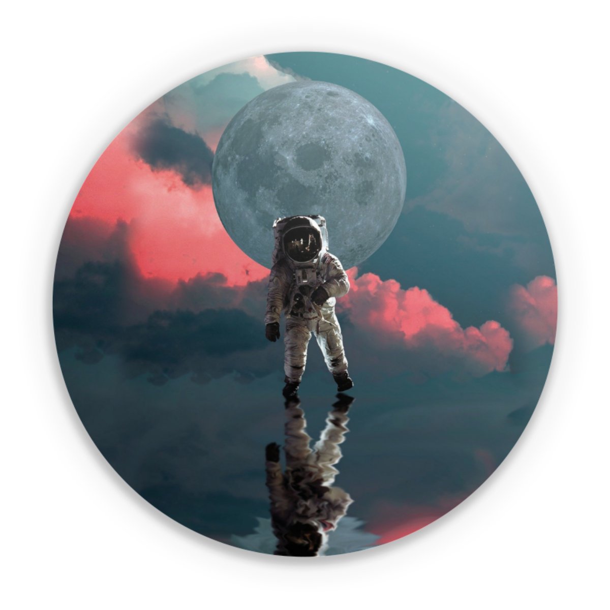 Astronaut Moonwalk