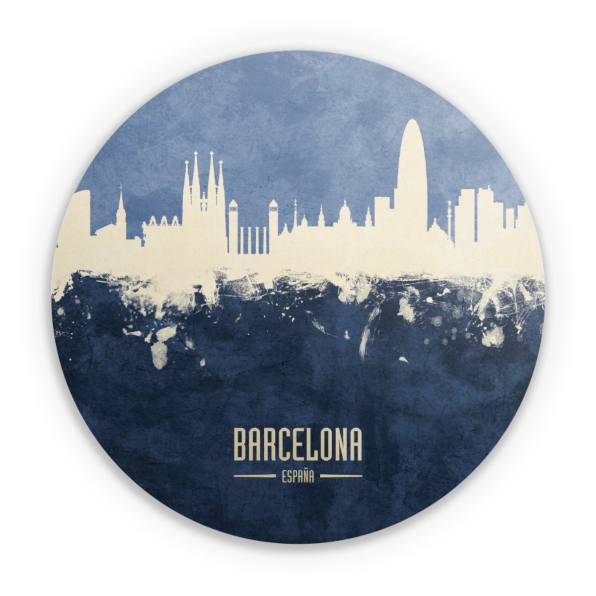 Barcelona Spanje Skyline 