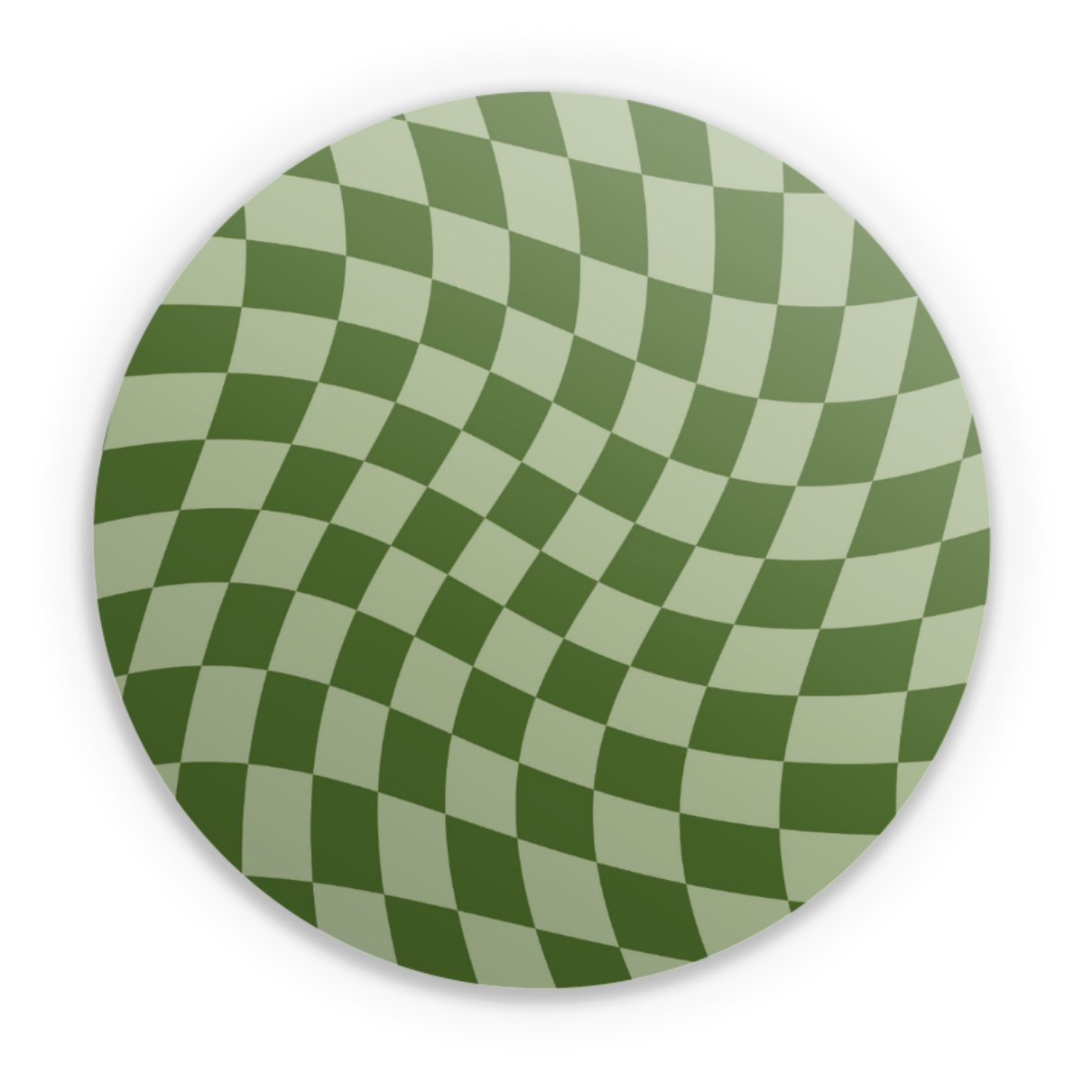 Damier vert