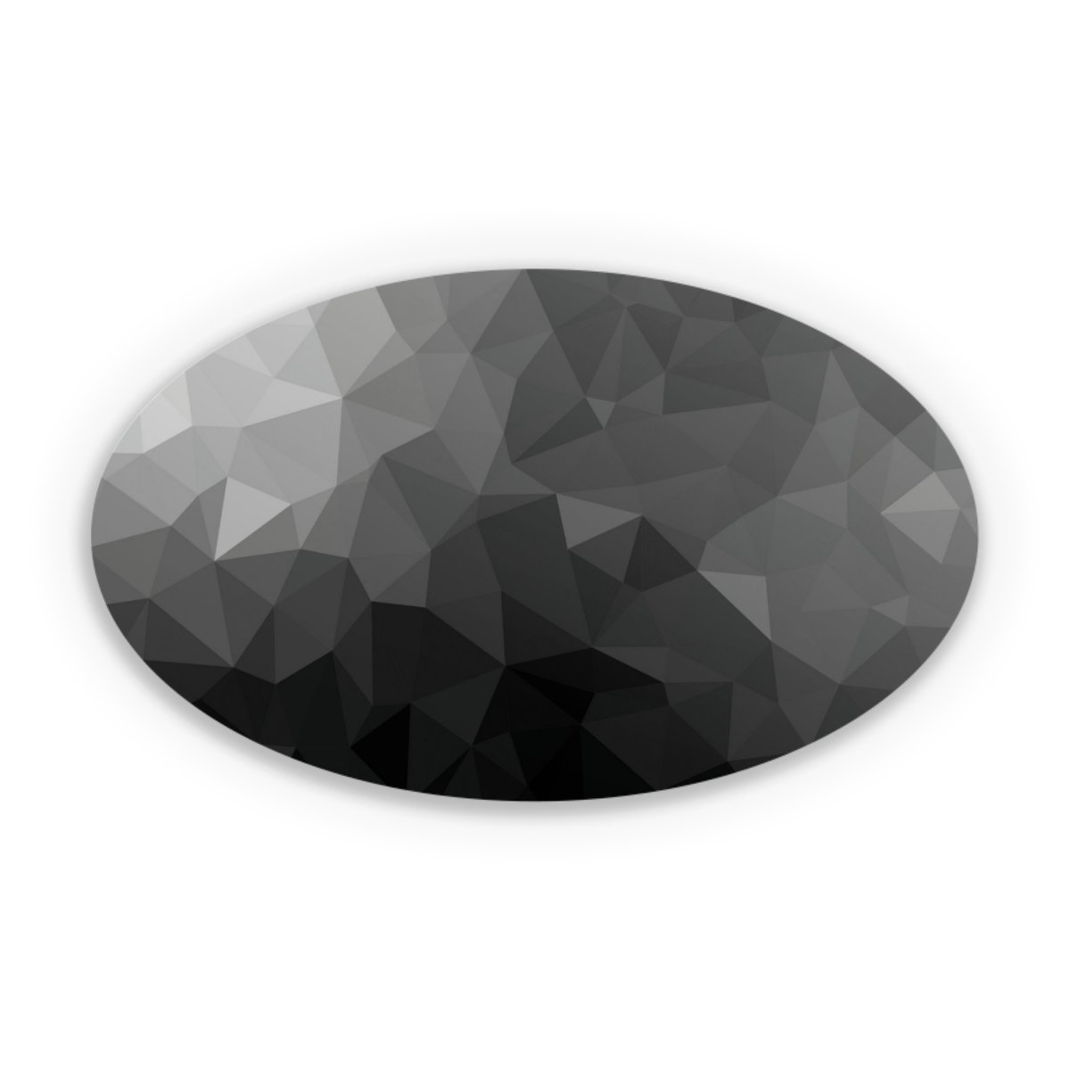 Polygonal Mosaic Noir/Blanc