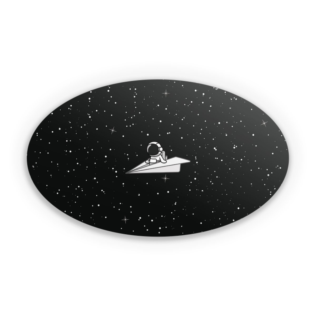 Astronaut Paper Plane Comic
