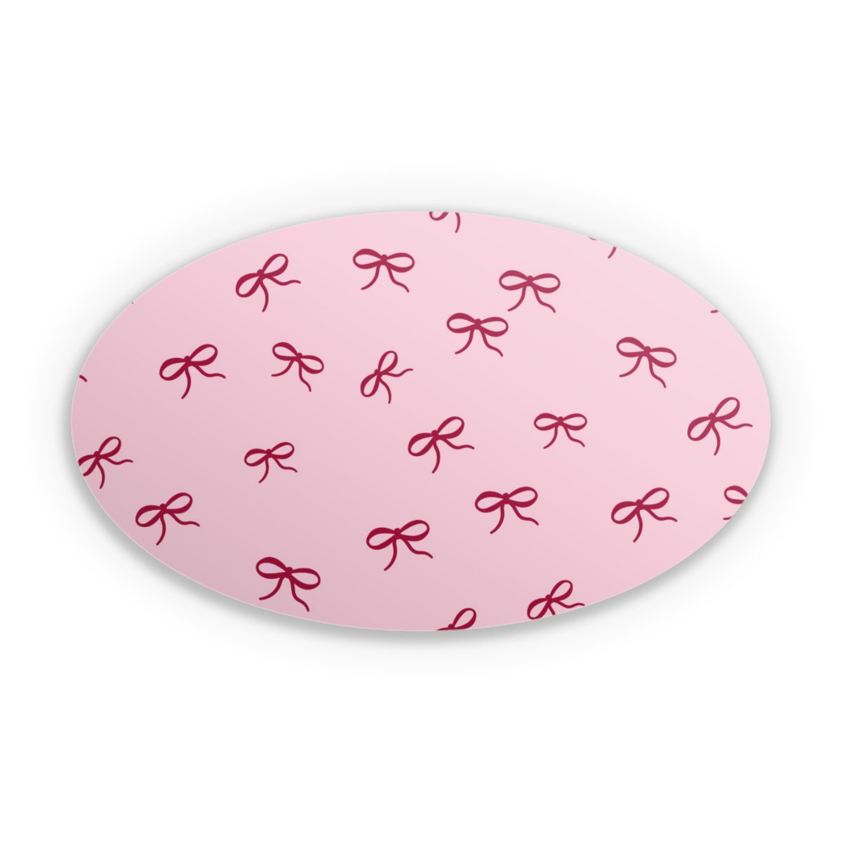 Bows Red Pink Pattern