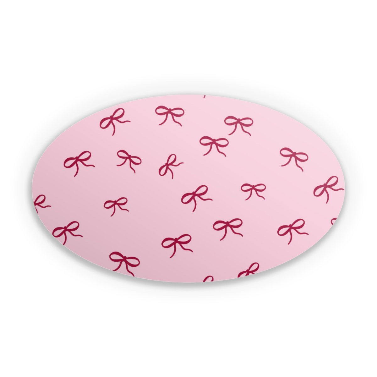 Schleifen Muster Rot Pink