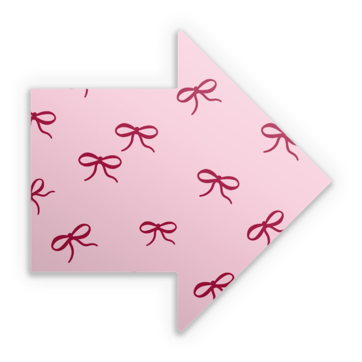 Bows Red Pink Pattern