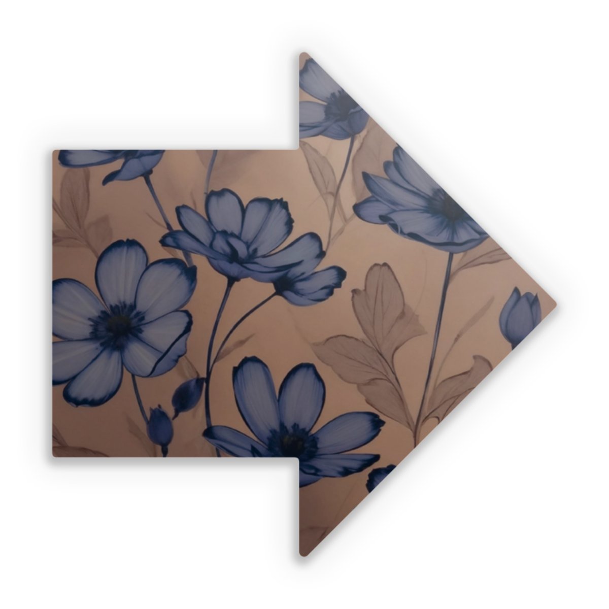 Flowers Negativ Pattern with AI