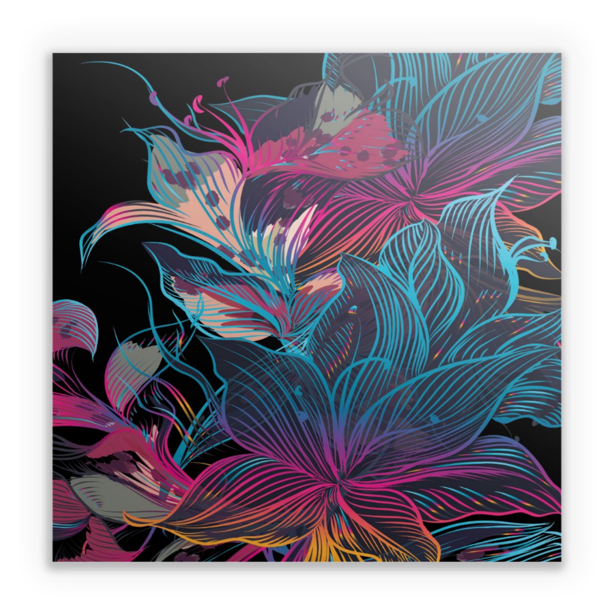Neon Flower Power