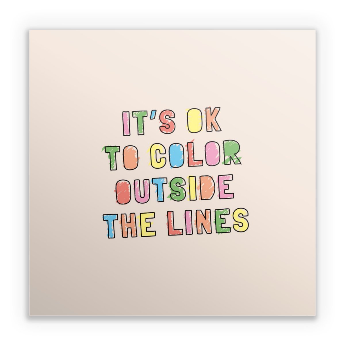 Color Outside the Line