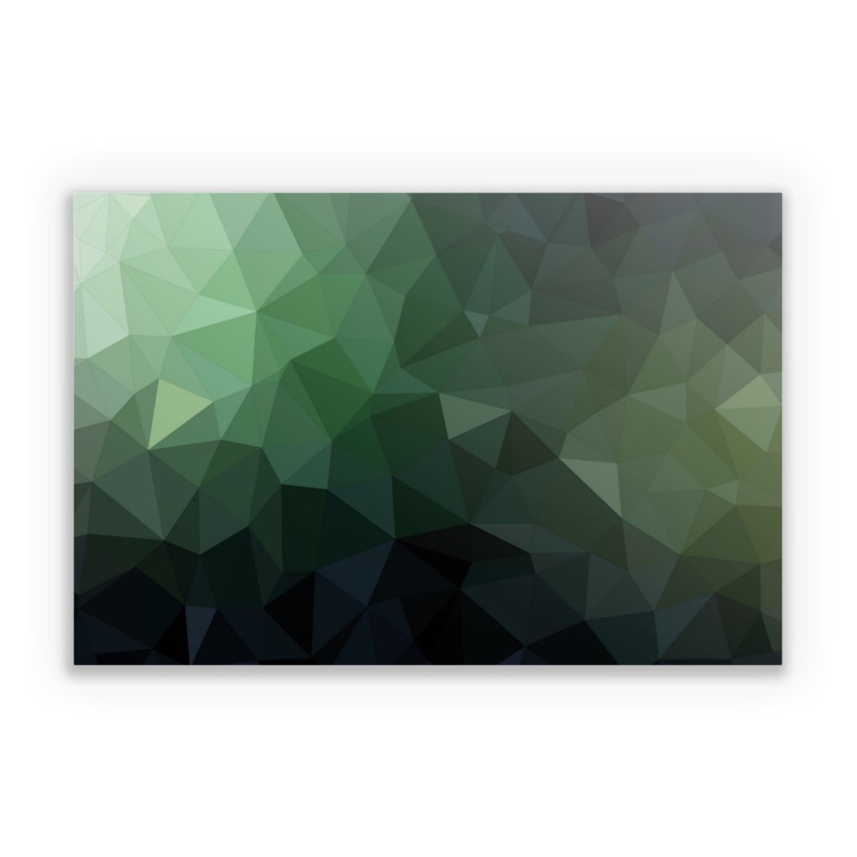 Polygonal Mosaic Green