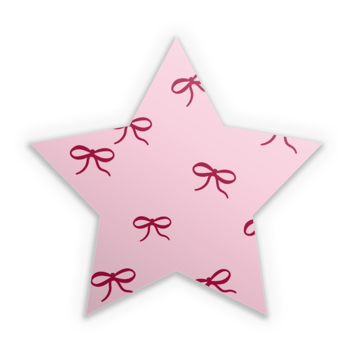 Schleifen Muster Rot Pink