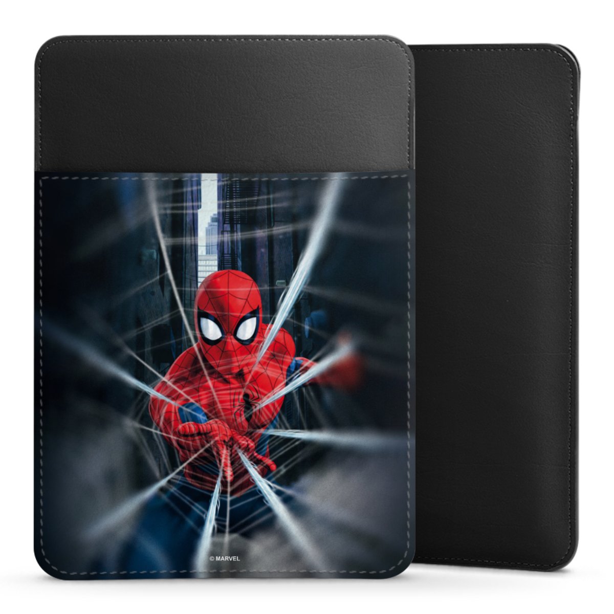 Spider-Man Webs In Tablet (zwart) voor Kobo Glo DeinDesign