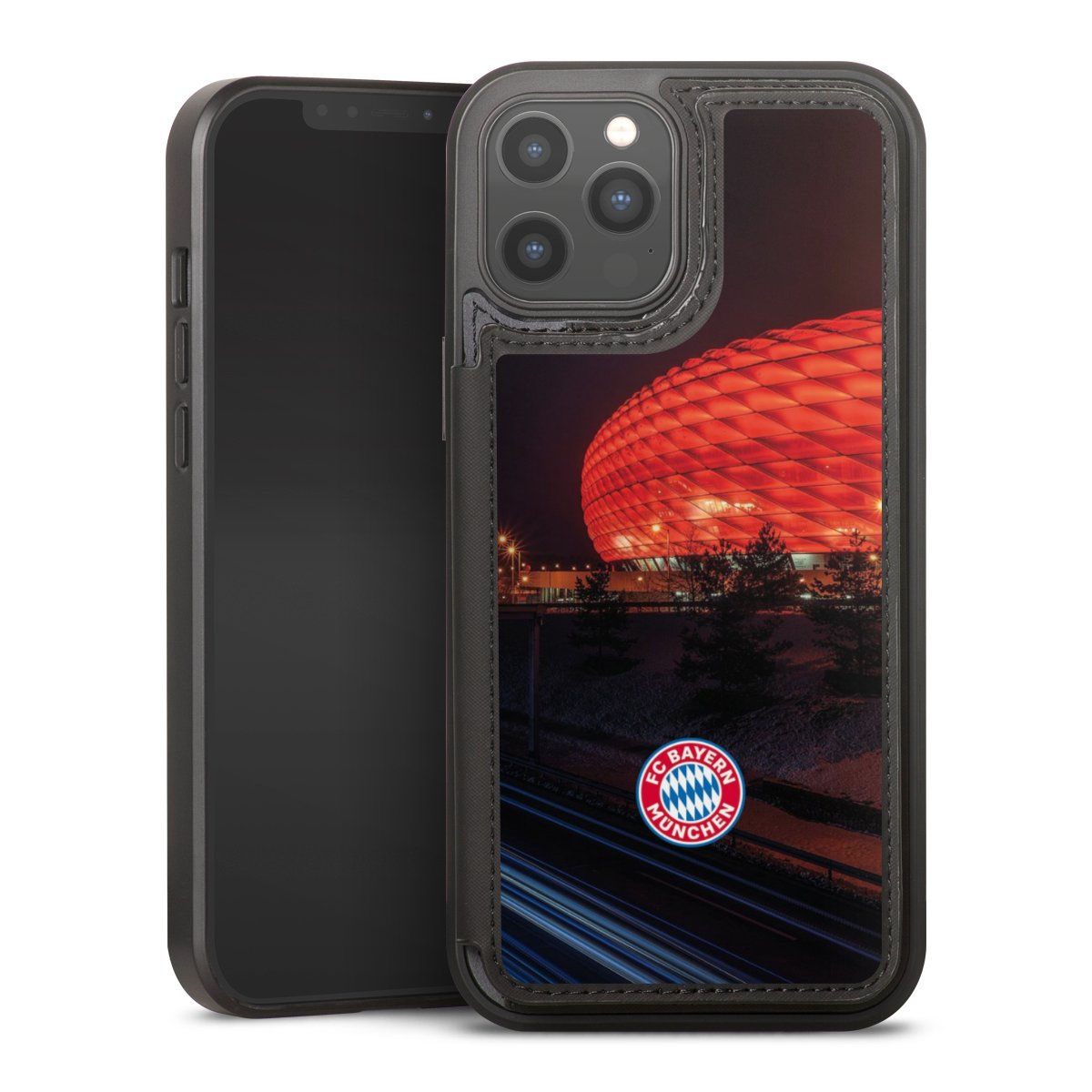 Allianz Arena bei Nacht FCB