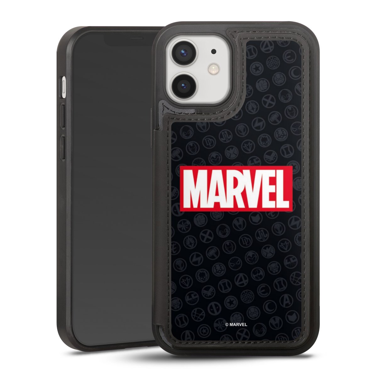 Marvel Logo Black Red 
