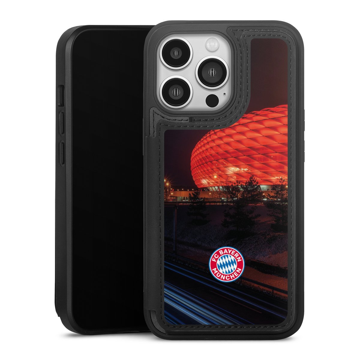 Allianz Arena bei Nacht FCB