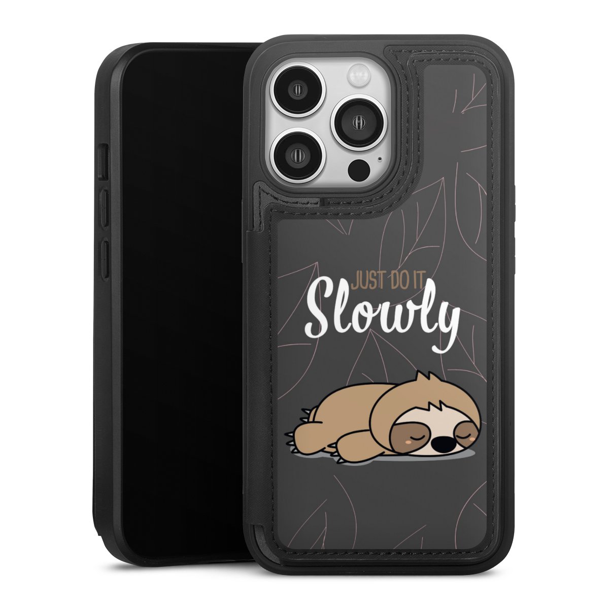 Just Do It Slowly Sloth Grey