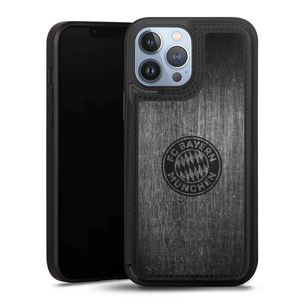 Metalllook FCB Logo einfarbig