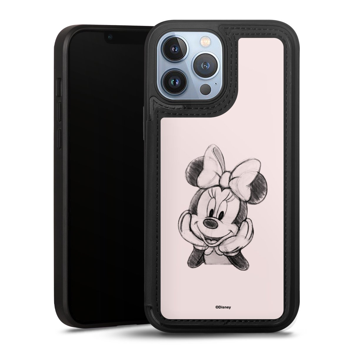 Minnie Posieren Sitzen