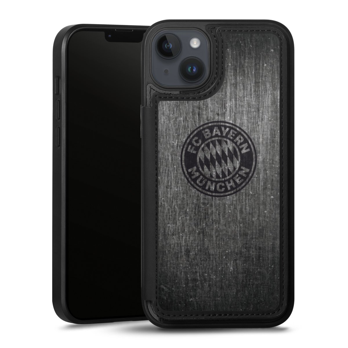 Metalllook FCB Logo einfarbig