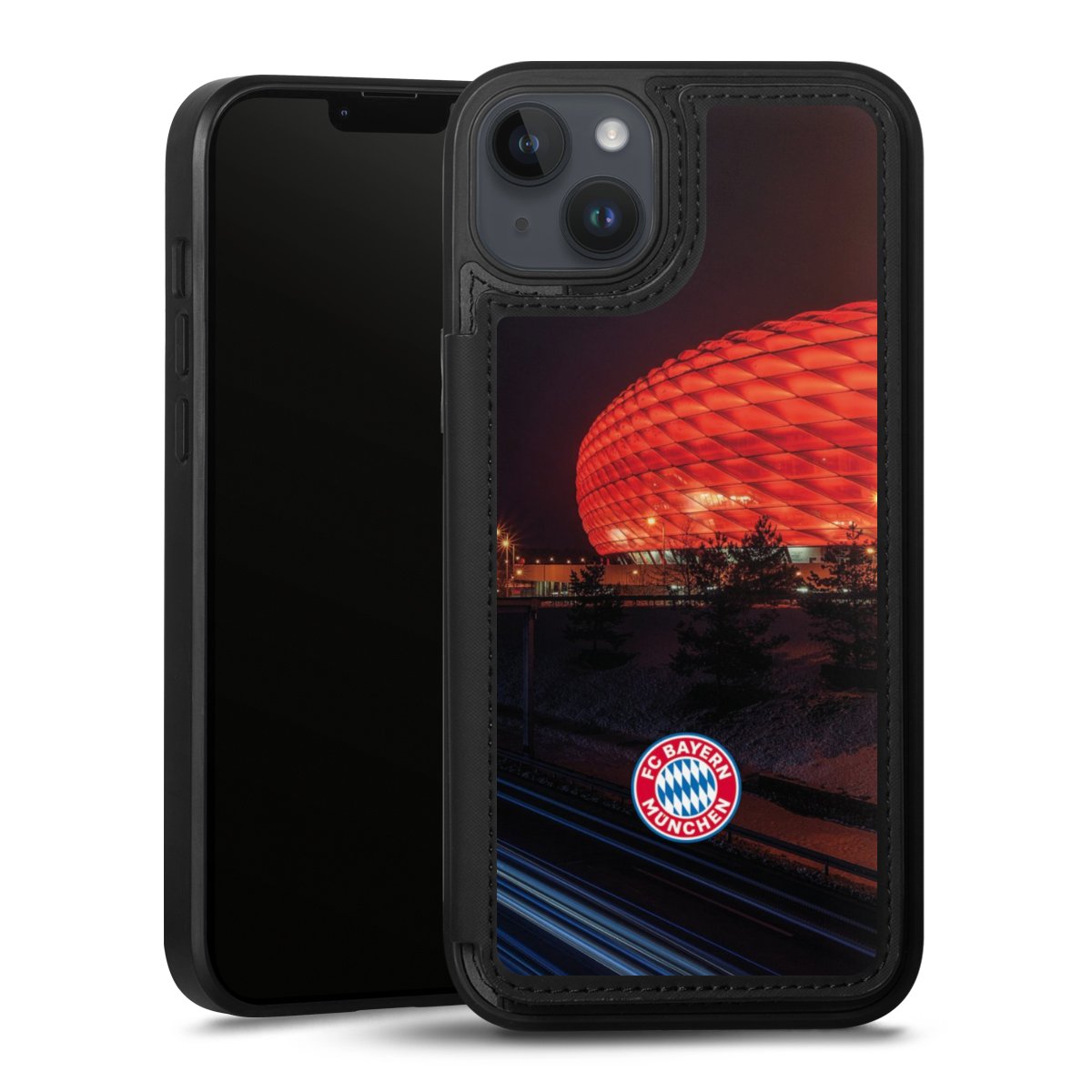 Allianz Arena bei Nacht FCB