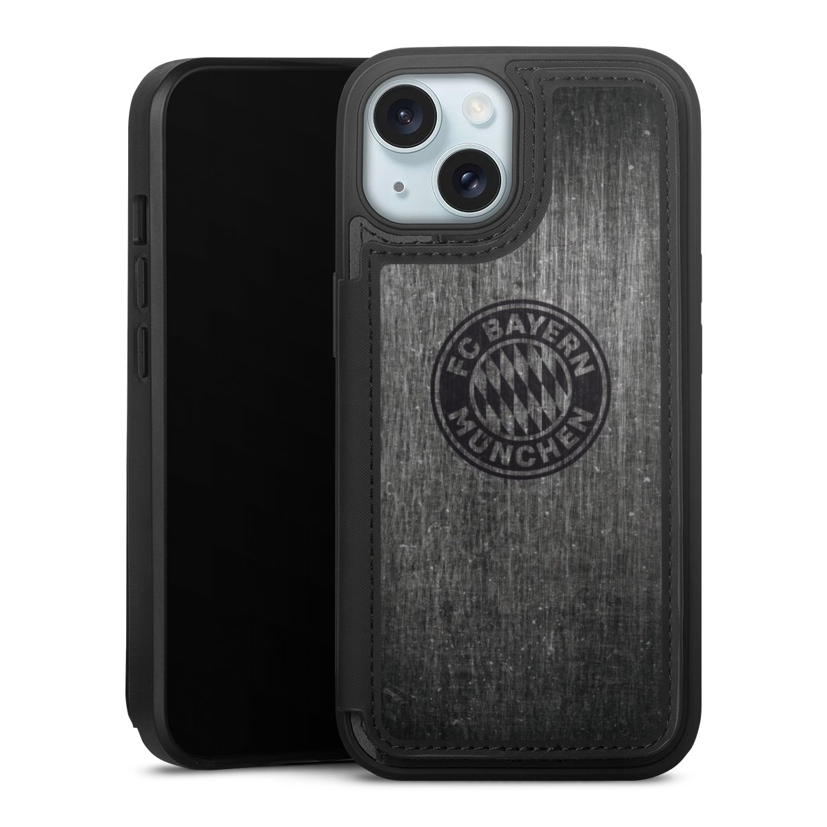 Metalllook FCB Logo einfarbig