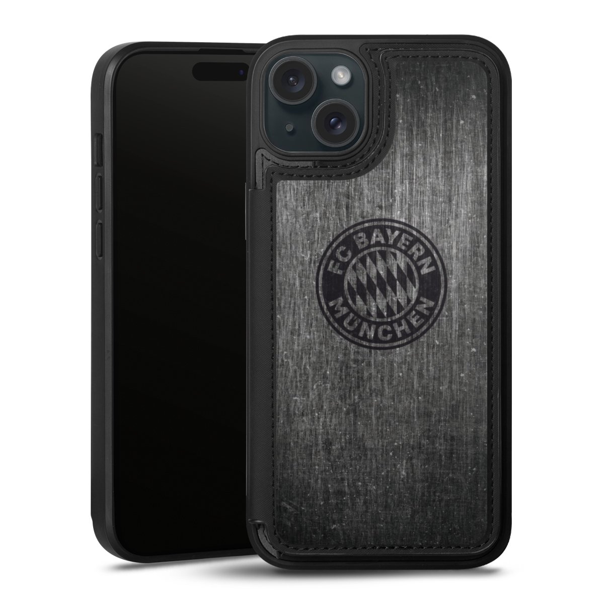 Metalllook FCB Logo einfarbig