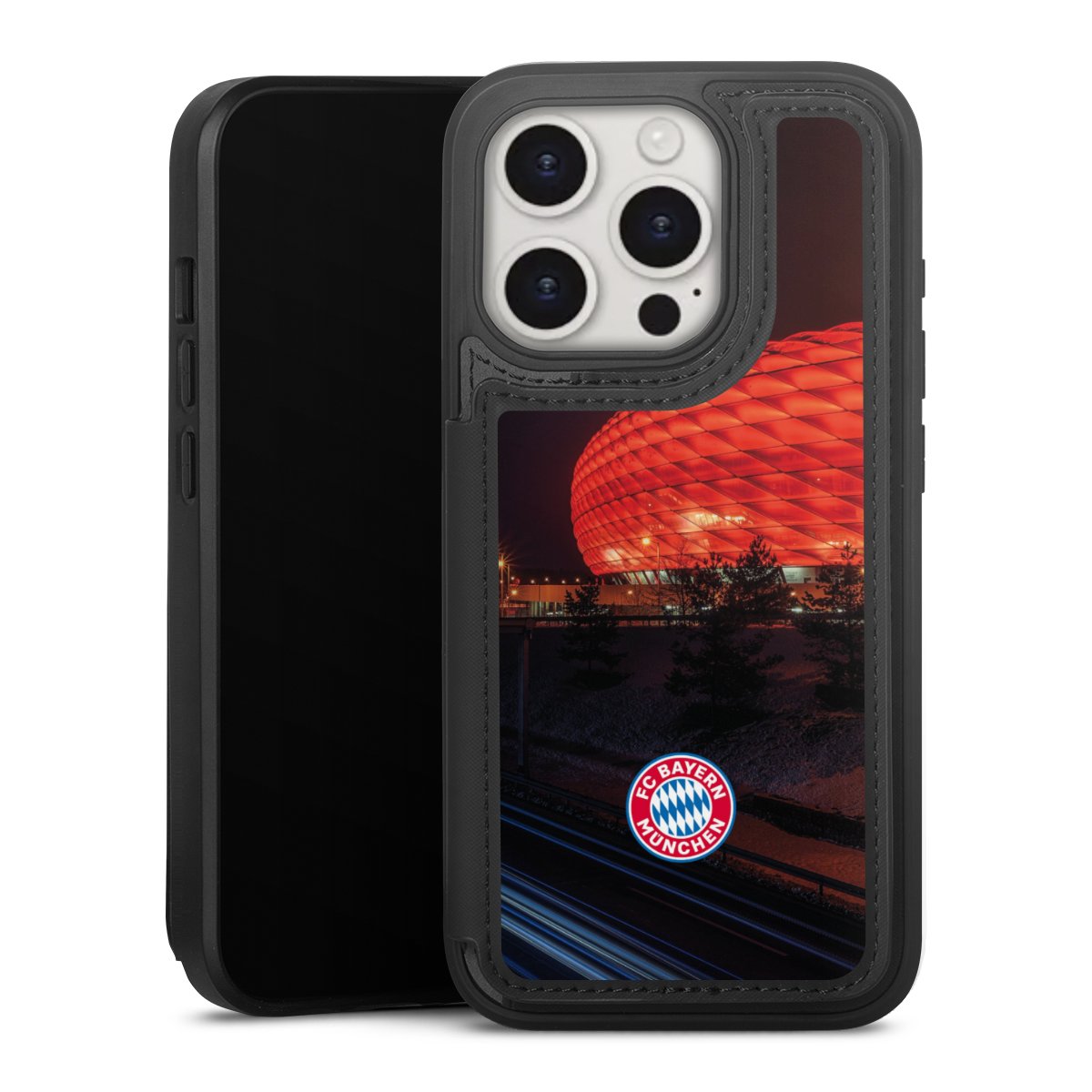 Allianz Arena bei Nacht FCB