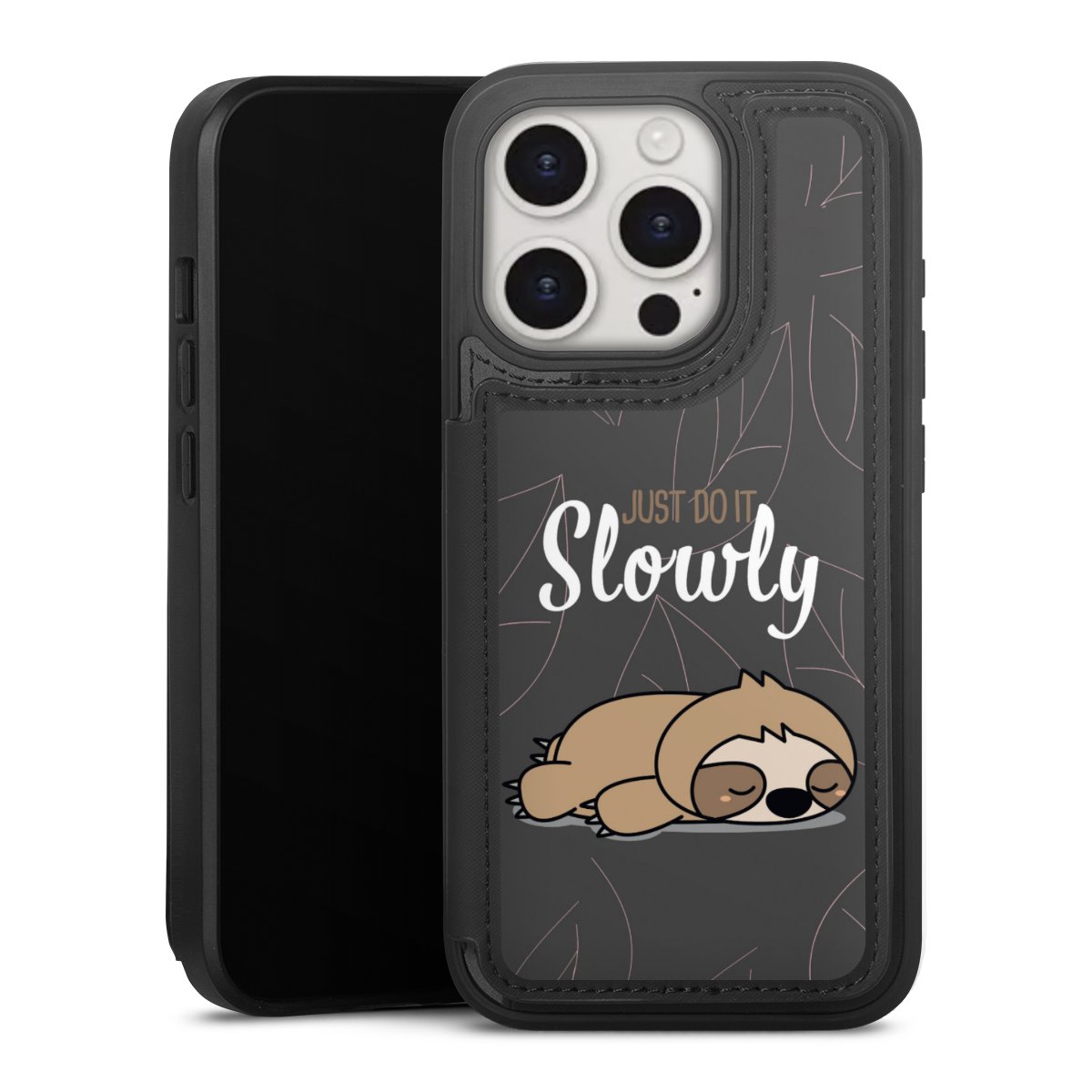 Just Do It Slowly Sloth Grey