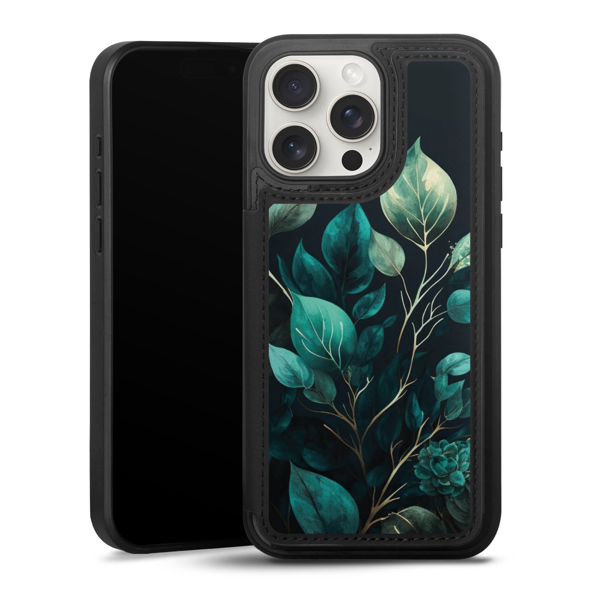 Eukalyptus dunkler Hintergrund