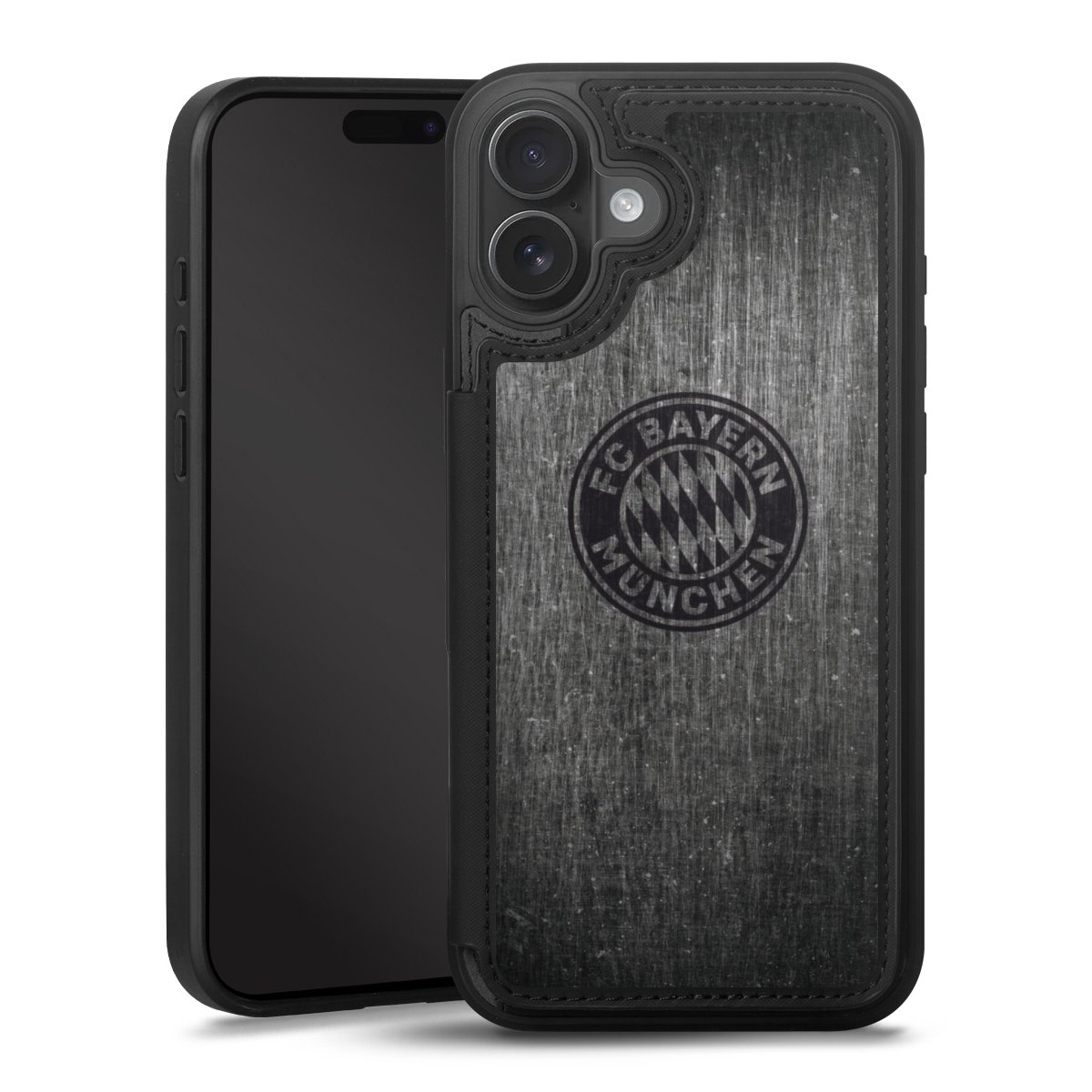 Metalllook FCB Logo einfarbig