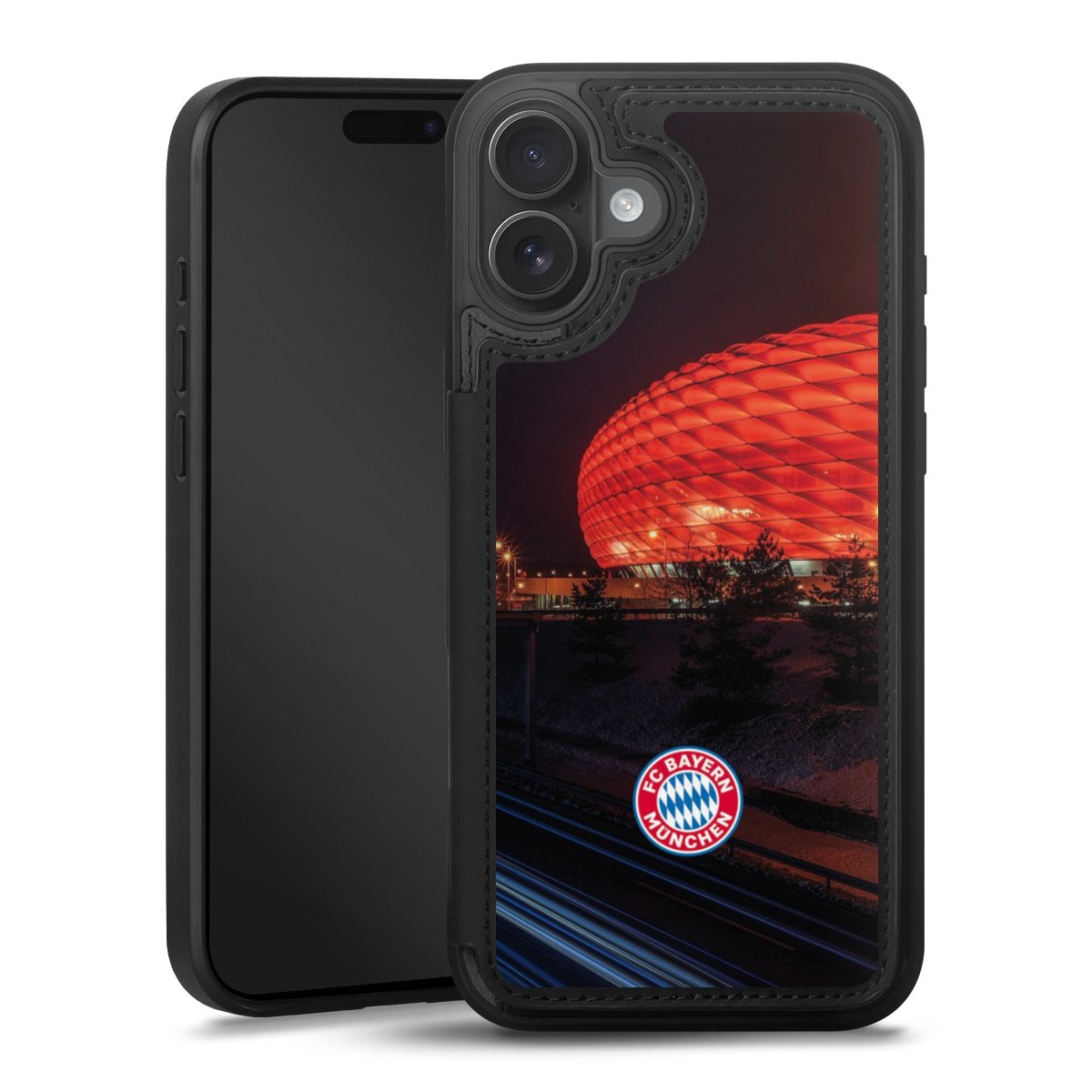 Allianz Arena bei Nacht FCB