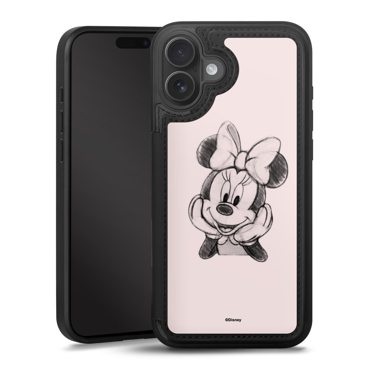 Minnie Posieren Sitzen