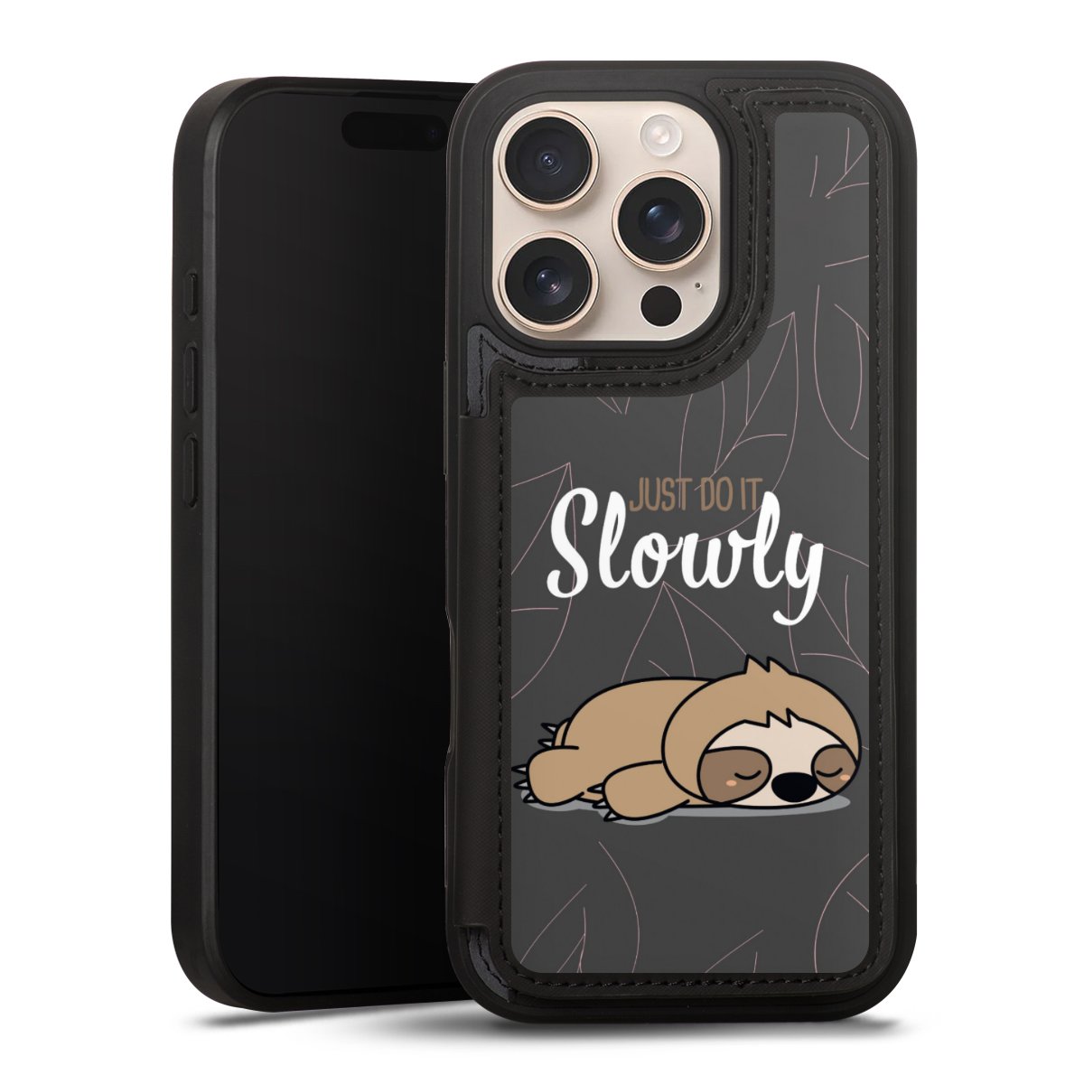 Just Do It Slowly Sloth Grey