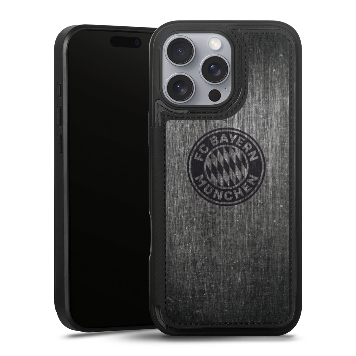 Metalllook FCB Logo einfarbig