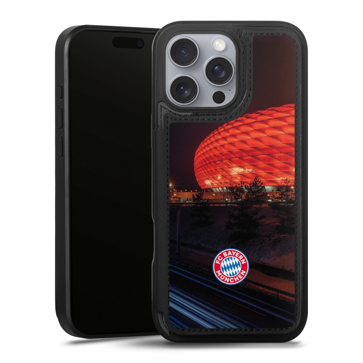 Allianz Arena bei Nacht FCB