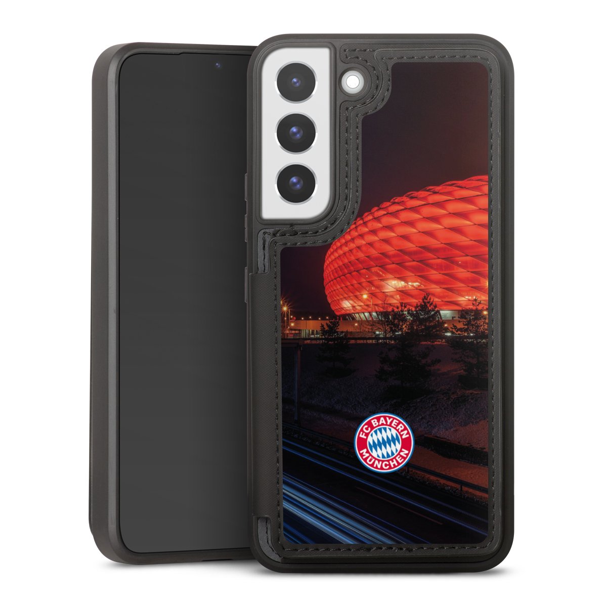 Allianz Arena bei Nacht FCB