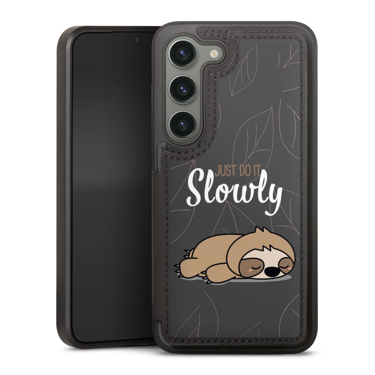 Just Do It Slowly Sloth Grey